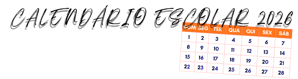 Imagem - Calendário Escolar 2026